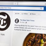 Data Timeline - Facebook application screenshot