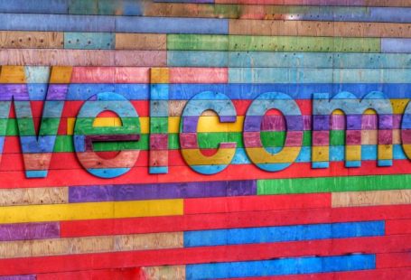 Welcome Email - 3D painting of Welcome