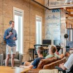 Email Lead Generation - man standing in front of group of men