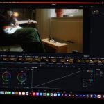 Testimonials Video - a computer screen showing a man sitting in a chair