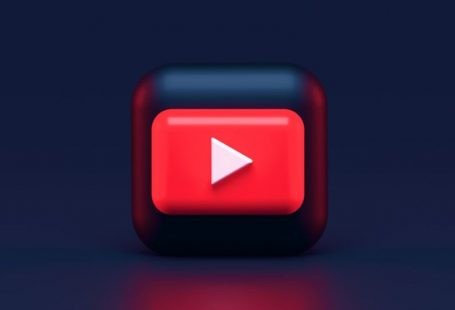 Video Play - red and white square illustration