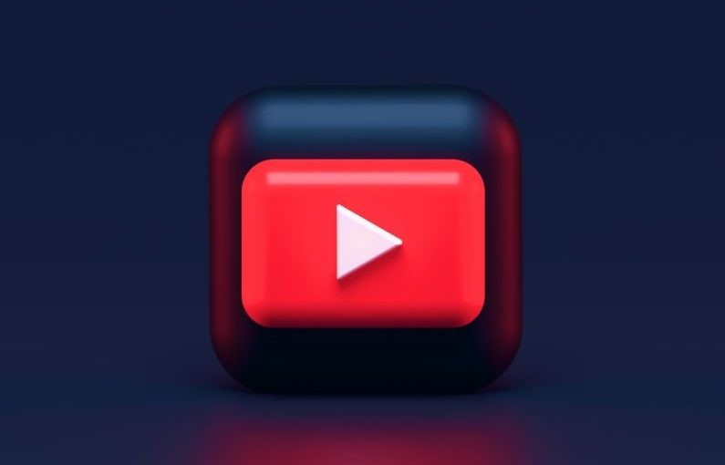 Video Play - red and white square illustration