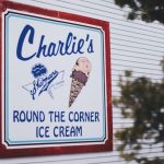 Ad Copywriting - Charlie's round the corner ice cream signage
